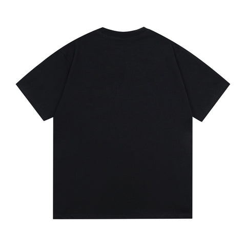 Abstract cotton t-shirt men