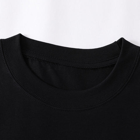 Fashion Bowknot Printed Short Sleeve Men