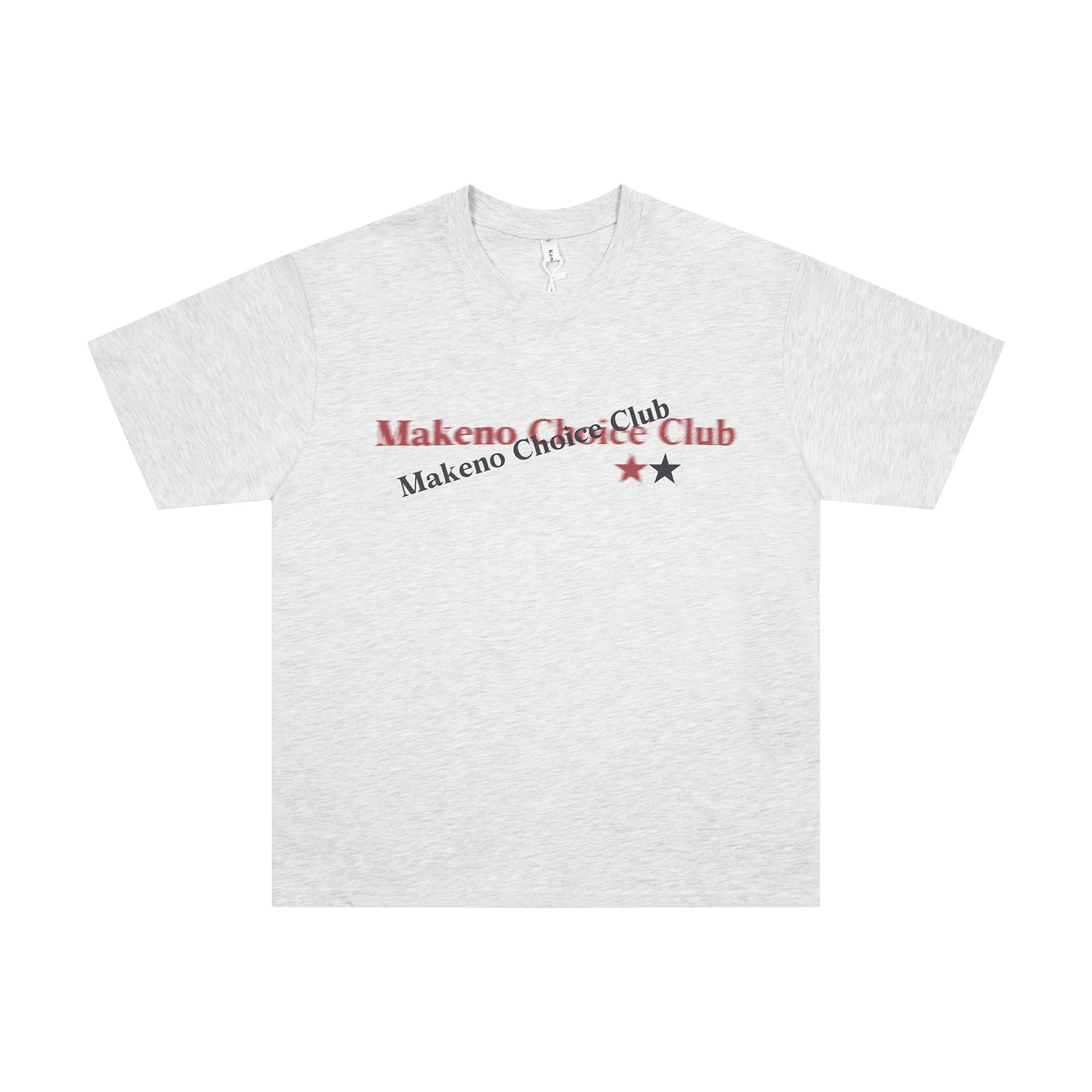 American Printed Letter Short Sleeve Men