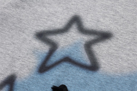 Kitten Paste Cloth Embroidery Short Sleeve Men