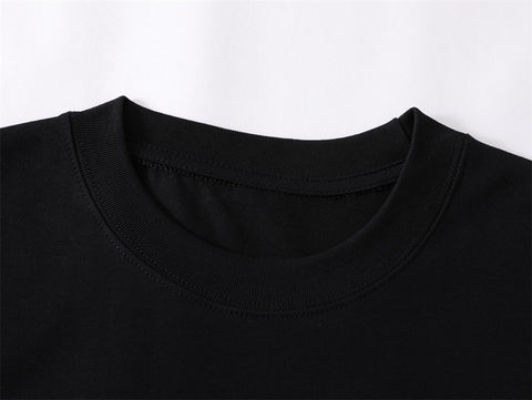 Fashion Bowknot Printed Short Sleeve Men