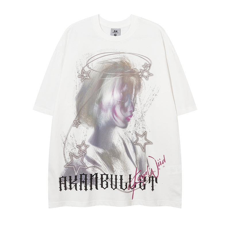 Personalized Printed Short Sleeve Men And Women