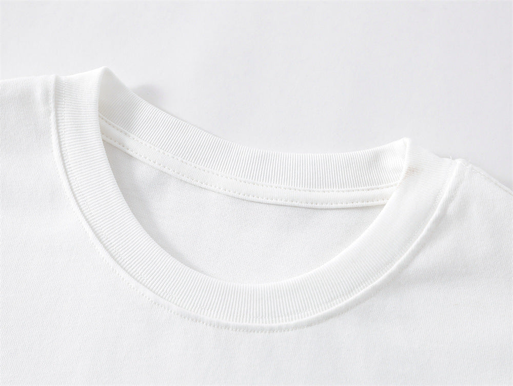 Sausage Puppy Embroidery Short Sleeve Men
