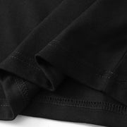 Creative Flocking Embroidery Short Sleeve Men
