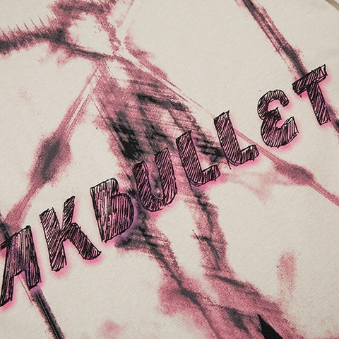 Abstract Graffiti Printing Short Sleeve Men