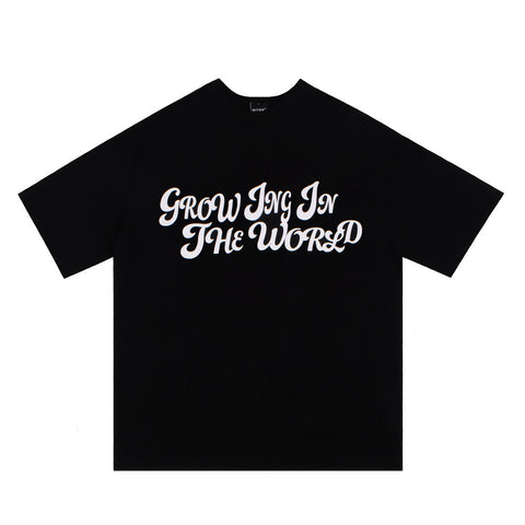 Letter Print Short-sleeve T-shirt Men