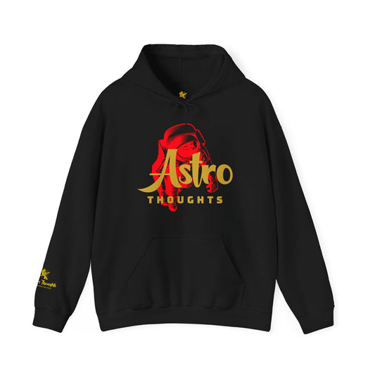 ASTRO THOUGHTS UNISEX HOODED SWEATSHIRT