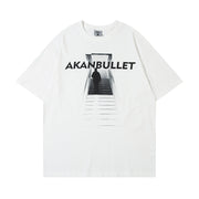 Abstract Printing Cotton Short Sleeve Men