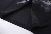 Abstract Printing Short Sleeve Shirt For Men