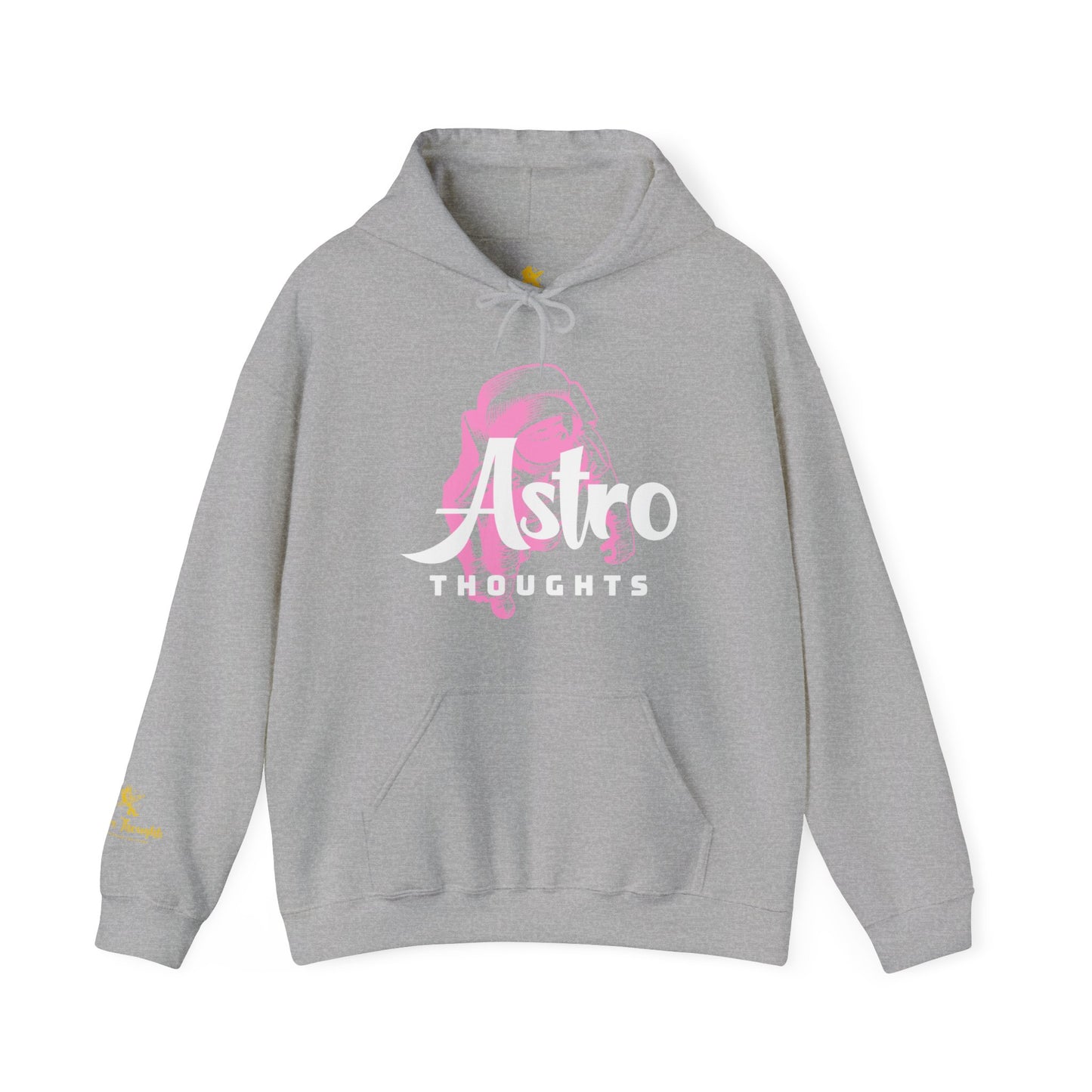 ASTRO THOUGHTS UNISEX HOODED SWEATSHIRT