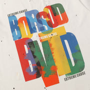 Creative Graffiti Letter Short Sleeve Men