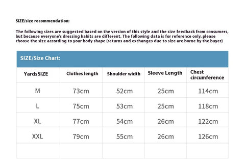 Printed Short Sleeve Cotton Round Neck Men