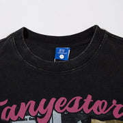 Animal Puppy Printed Short Sleeve Men
