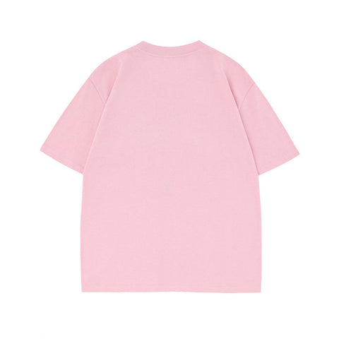Puppy Flocking Embroidered Short Sleeve Men