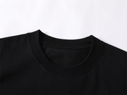 Puppy Flocking Embroidered Short Sleeve Men