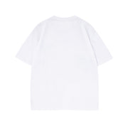 Fashion Bowknot Printed Short Sleeve Men