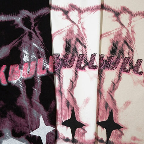Abstract Graffiti Printing Short Sleeve Men