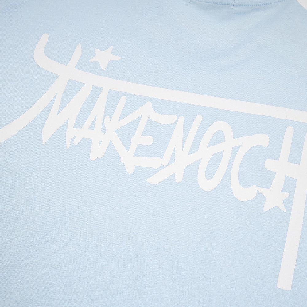 Hand Painted Letter Print Short-sleeve Men